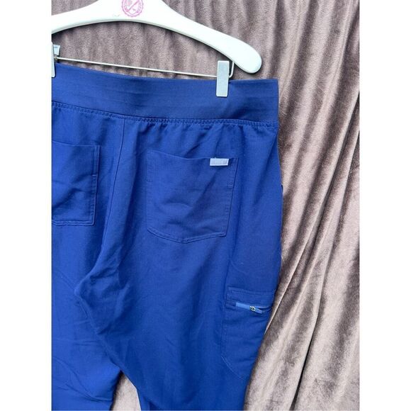 Figs Blue Scrub Pants Woman’s Size XXL/P Po#3752 - Picture 9 of 11